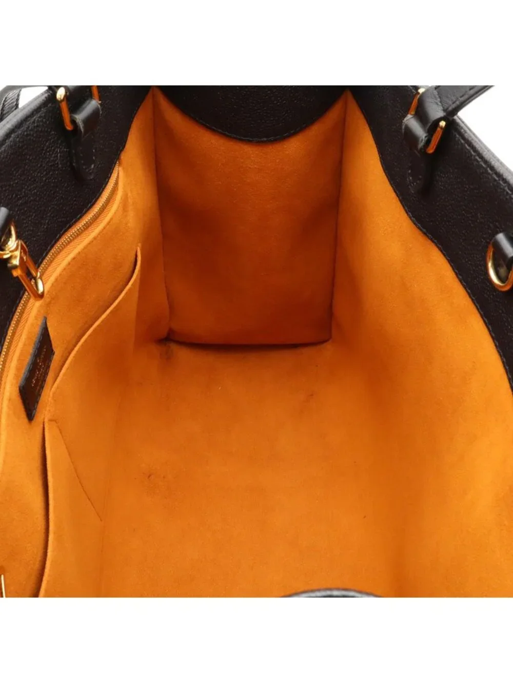 Louis Vuitton Monogram Empreinte on the Go GM Tote Large Shoulder Bag 2-Way